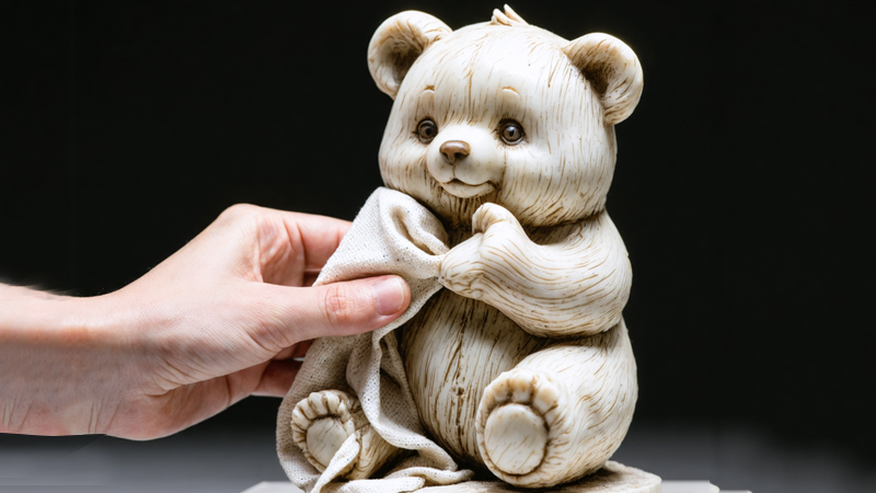 alt="Clean Resin Bear"